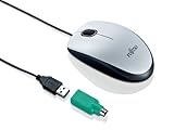 fujitsu maus weiß Fujitsu Maus, kabelgebunden Fujitsu USB/PS2 Laser Maus Combo