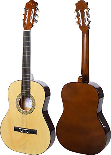 Guitare classique 3/4 taille 36″ 91,4 cm M-tunes MTC821 - Les Beatles, Paul McCartney, John Lennon, RIngo Starr, George Harrison Guitare classique 3/4 taille 36" 91,4 cm M-tunes MTC821
