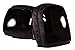 Heavy Duty Knee Pads- Multi-Surface- Extra Thick Comfort Foam with Gel Inserts- Soft Cap with Tear and Abrasive Resistant Material- Adjustable Size Straps- Black- One Pair