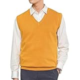 ANLÄSSE: Herren ärmelloser Pullover Weste für eine Vielzahl von Anlässen, wie Büroarbeit, täglich, Sport, Business, Reisen, Party, Bankett und andere ungezwungene Aktivitäten ect. Warm genug, dass es für Herbst und Winter geeignet ist.