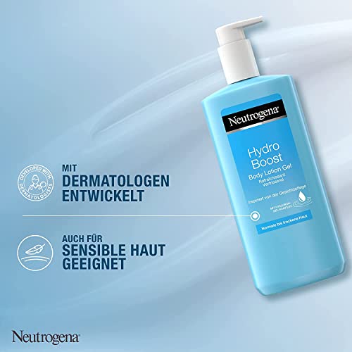 Neutrogena Hydro Boost Loción Corporal Hidratante En Gel - 3 Unidades x 400 ml.