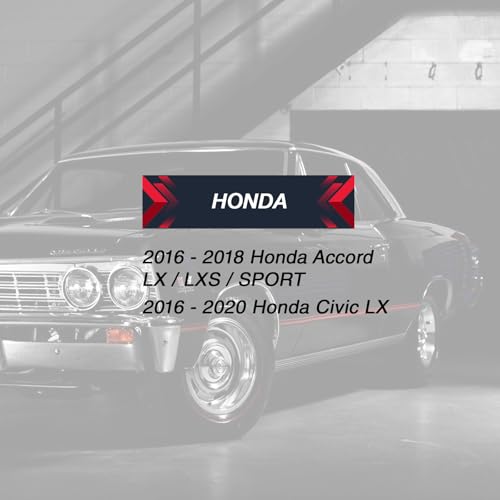 Clé pour Honda Accord 2016-2017 et Civic LX télécommande 3 boutons MLBHLIK6-1TA - 5
