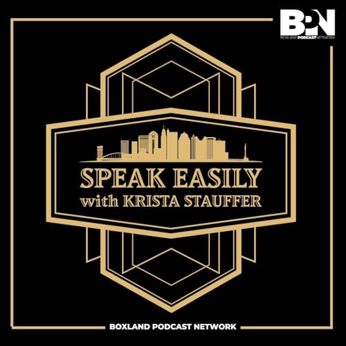 Speak Easily with Krista Stauffer Podcast Por Boxland Media arte de portada