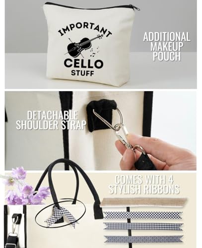 Bolso Tote para Mujeres InnoBeta Cello con Cierre y Correa miniatura 6