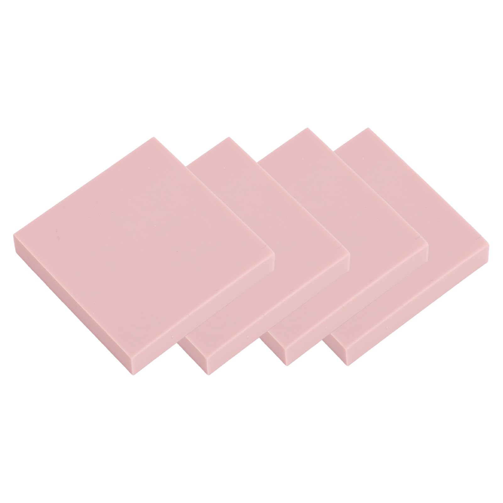CHICIRIS Blocs de Sculpture en Caoutchouc, 30 Pièces, Doux et Faciles à Sculpter, Polyvalents pour le Bricolage et le Scrapbooking (Forme carrée)