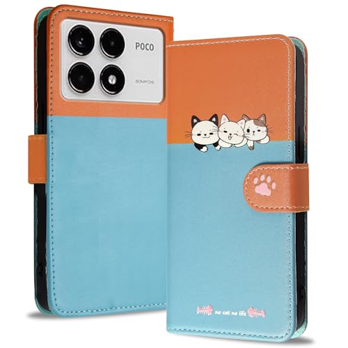 Reddylin �Ή� Xiaomi Poco F6 Pro 5G �P�[�X �蒠�^ ���킢���L Redmi K70 Pro �P�[�X/Redmi K70 �P�[�X �蒠�^ ���z�^ Xiaomi Poco F6 Pro �P�[�X �S�ʕی� �J�[�h���[ Poco F