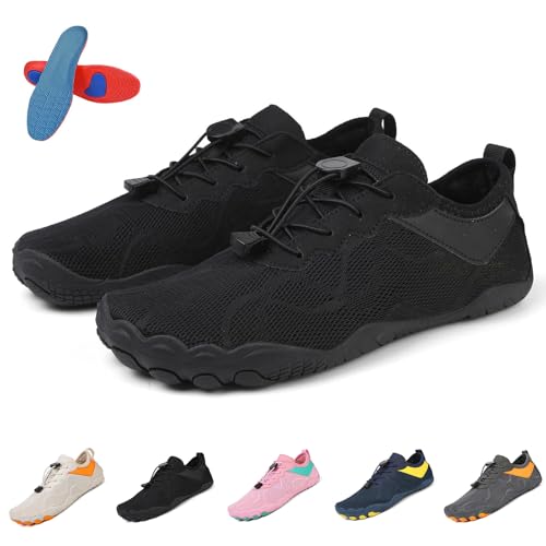 GlydeHaven - Strength & Grip Barefoots Shoes, Arch Support, Wide Toe Box Non-Slip Breathable All-Day Comfort Sneakers
