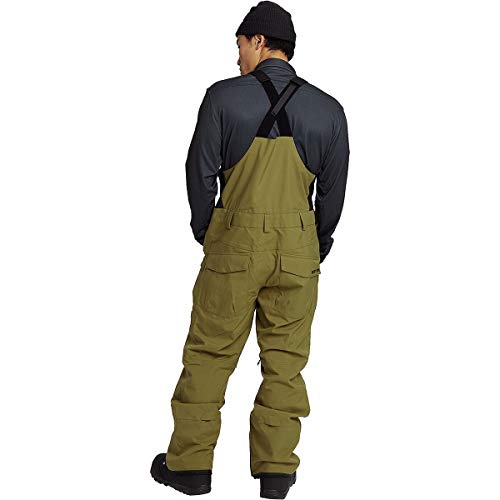 Burton Calça masculina padrão Reserve Babador, verde, médio