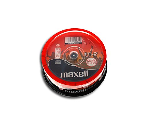 Maxell CD-R 80 52x Audio 25er Cakebox