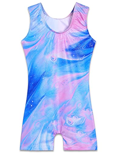 Image of TENVDA Girl's One Piece Swimsuit Sparkle Sleeveless One-Piece Bathing Suits Swimwear for Kids 2-12 Years Old