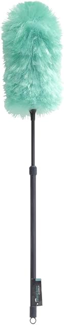 JVL 20-047TQ Synthetic Static Duster with Extendable Pole, Turquoise,