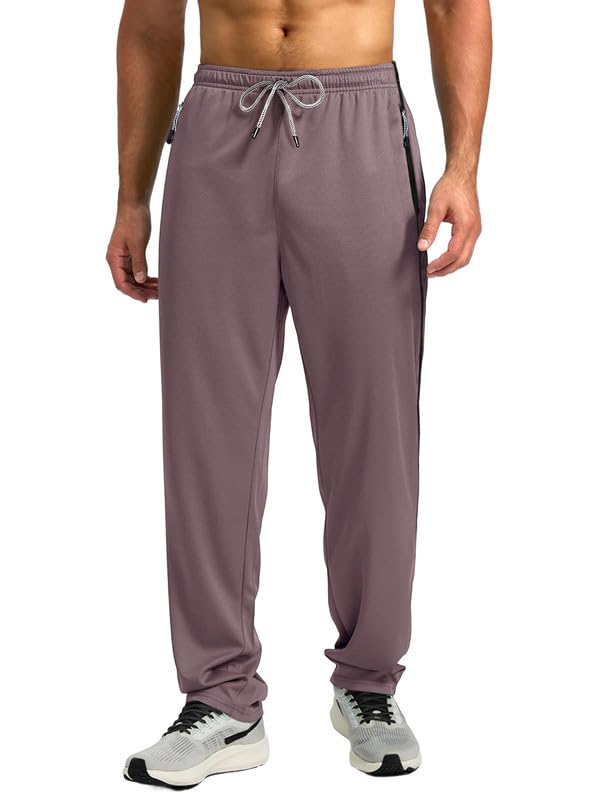 Image of Pinkmint Men's Combo Casual Trousers l Stylish Side Pocket with Zip l Lightweight & Comfortable Troser Pant for Summer (Pack of 2)