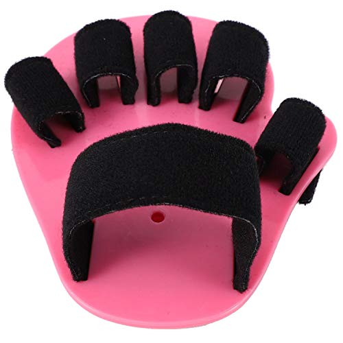 Quystetes Separador de dedos para niños, férula de ortesis de mano separada para niños, tabla de extensión de espasmo flexible para niños o niñas, polio-02