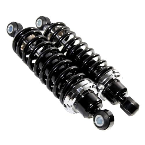 Rear Street Rod Coil Over Shock Black Coated Spring (Spring Rate 200Pound)