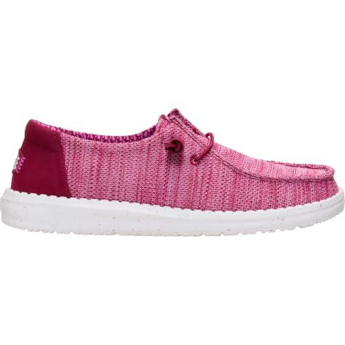 Image of HEYDUDE Women's Wendy Stretch Sox Slip On Loafer | Lightweight Stretch Mesh Easy On | Elastic Laces, Sock Like Fit