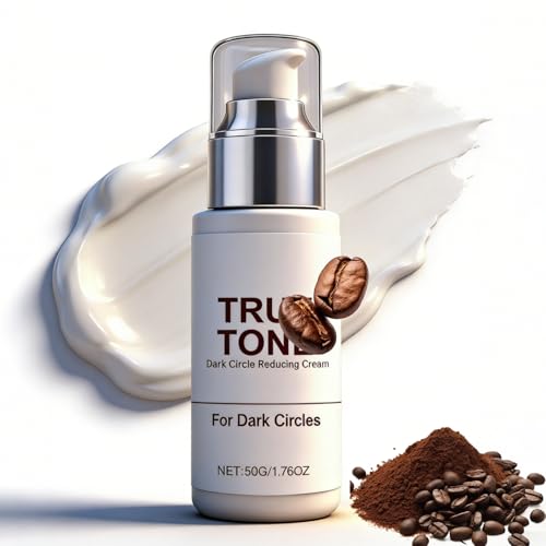 Eye Cream for Dark Circles and Puffy Eyes, Under Eye Cream Anti Aging with Caffeine & Peptides, Under Eye Brightener, Eye Bags Remover for Women & Men, Anti Wrinkle, Hydrating