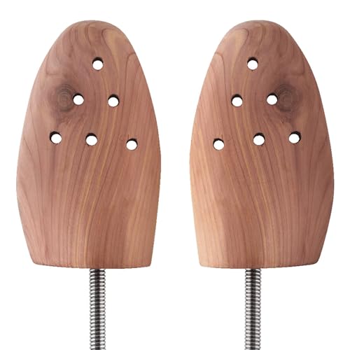 Embauchoir en bois de cèdre et tendeur de forme naturel pour la protection du cuir