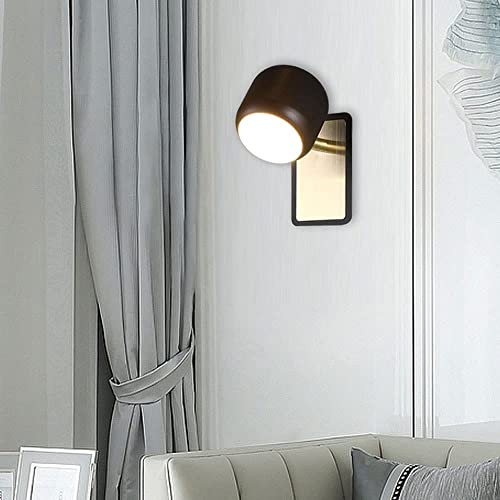 Luz de pared simple LED para lectura en el dormitorio y baños modernos 4
