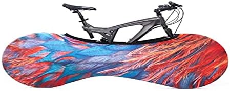 Velo Sock Bicycle Indoor Cover for Storage and Transportation, Stretchy Dirt Proof Fabric, Bike Travel Protection Cover, Stylish Accessory for Adult Bike - Rio