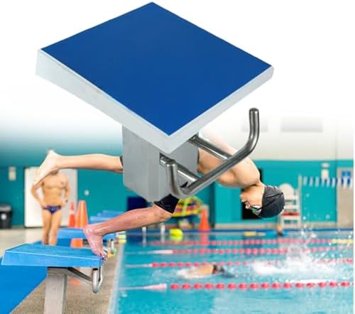 Sturdy Stainless Steel Diving Board with Non-Slip Countertop for Indoor/Outdoor Pools - Durable, Safe Swimming Pool Diving Boards for Kids & Adults, Certits Y1