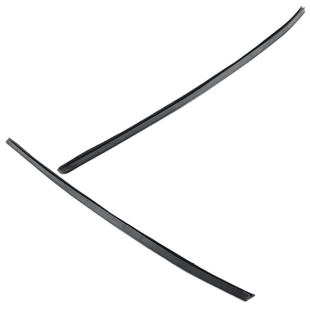Car Door Window Rubber Seal Strip Front Windshield Windscreen Outer Pressure Rubber Sealing Strip for Ford for Mondeo 2001-2007 Windshield Trim Pillar Car Accssories AJOHBM(1Pair)