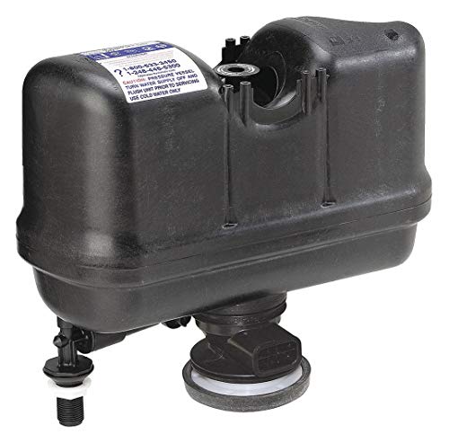 FLUSHMATE Plastic Pressure Assist System, Black, for Use with Most