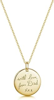 Custom Name Necklace in Your Handwriting