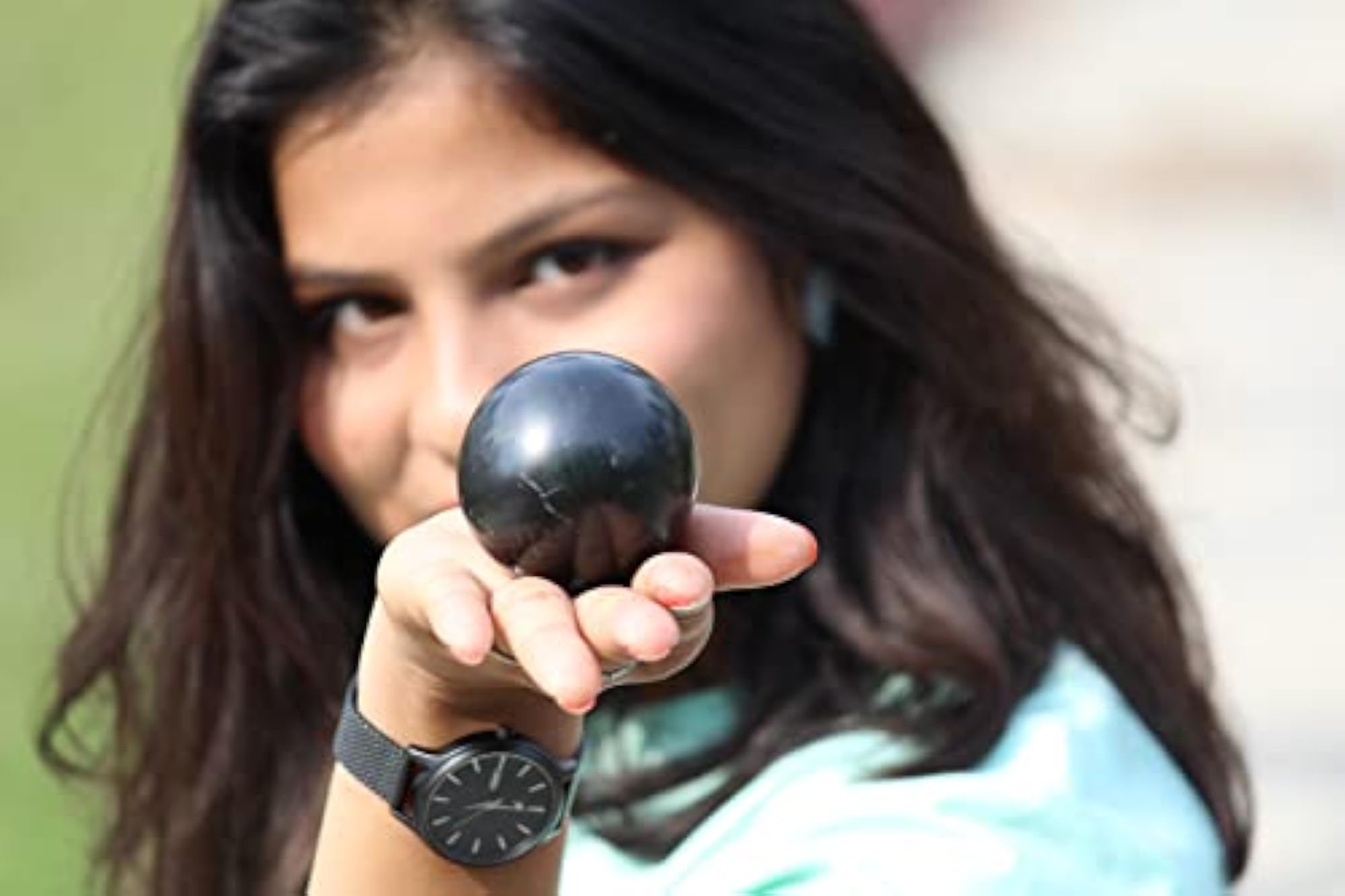 Shungite Ball Sphere Gemstone for Healing