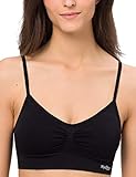 90% Polyamid, 10% Polyester BeeDees Damen Comfee Strap Top Bustier, (Schwarz 990), 40/42