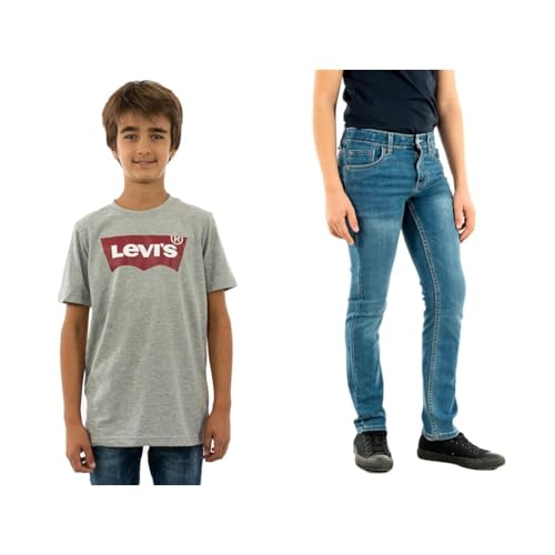 Levi's LVB Batwing Tshirt et jean 510 Eco Performance pour garçon