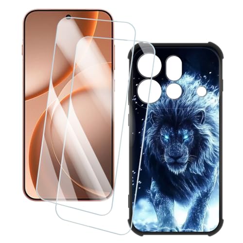 OAGELIM 2�Z�b�g �X�N���[���v���e�N�^�[ + �P�[�X OPPO Find X9S Pro 5G China 2026 (6.32 �C���`) �Ƃ̌݊������� �A�[�e�B�X�e�B�b�N�J�X�^���v�����g�J�o�[�Ƌ����K���X�t�B���� �X�N���b�`�h�~ (���C�I��)