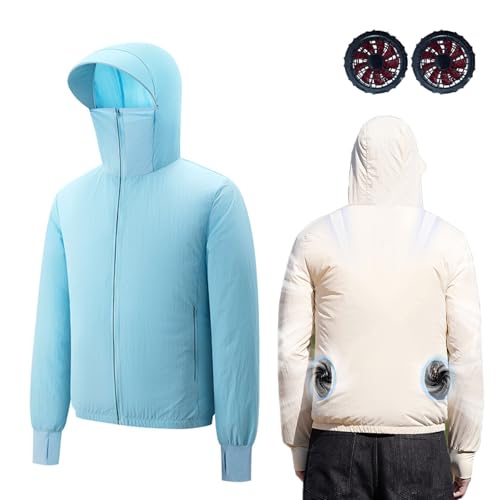 Chaleco con ventilador de 36V para hombre y mujer con forro de malla transpirable