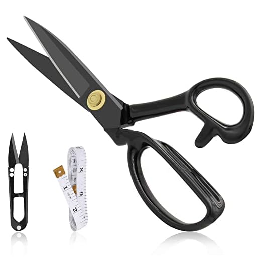 Left-handed sewing scissors