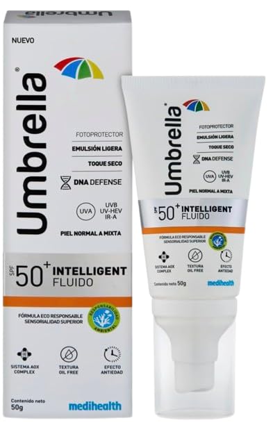 Umbrella Sunscreen 50+ Intelligent Fluido 50 G Medihealth