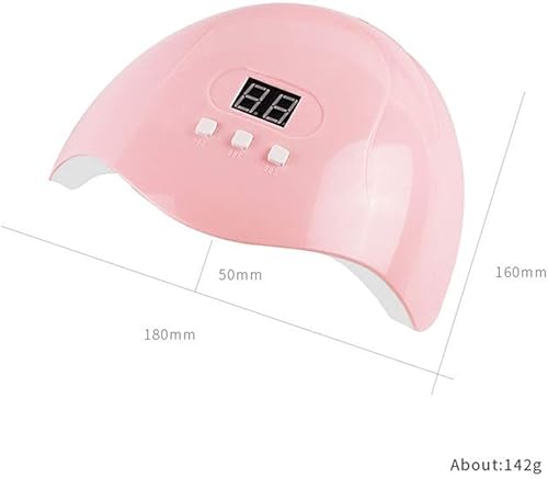 Miniatura 3 de YEZIJIN Esmalte de uñas para secador de uñas lámpara de gel de arte de 54 W lámpara LED para máquina rosa talla única