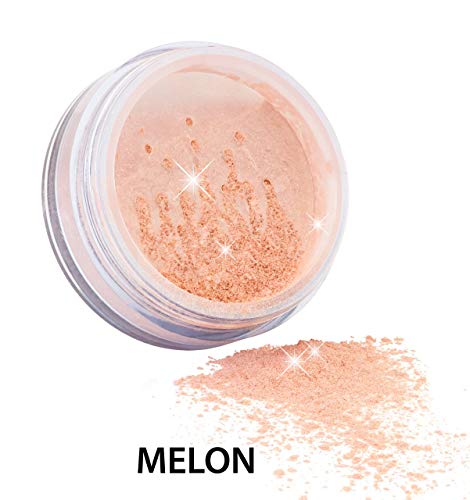 Image of Zuii Organic Certified Flora Diamond Sparkle Blush, Melon, 3 g