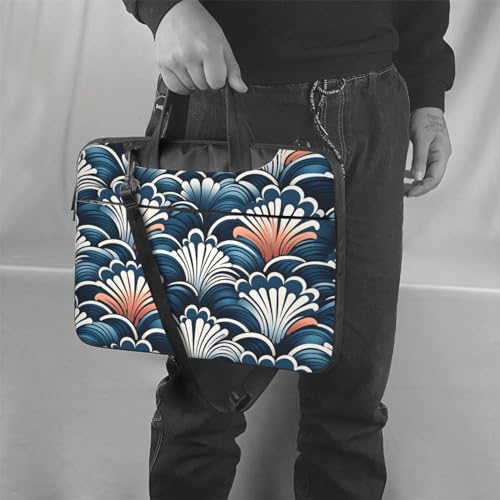 Bolso bandolera para laptop con patrón chino KHiry miniatura 6