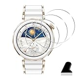 【3枚セット】 対応 HUAWEI WATCH GT5 Pro 42mm ガラスフィルム 保護フィルム 3枚 対応 ファーウェイウォッチ GT5 Pro 42mm フィルム 【 硬度9H 日本旭硝子製 】 対応 HUAWEI WATCH GT 5 Pro 42mm 液晶保護フィルム キズ防止 耐衝撃 飛散防止 全面保護 高透過率 3D Touch対応 高感度タッチ 気泡ゼロ 自動吸着 貼り付け簡単