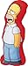 United Labels 0807829 Coussin Homer Simpson