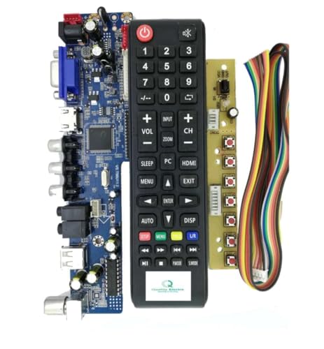 Image of Generic Universal LED TV Motherboard VS.T56U11.2 22-55 Inch with Remote
