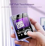 ZAQE 128GB MP3 Player with Bluetooth 5.4, 2.4 inch Full Touchscreen Portable Music Player HiFi Lossless Digital Audio Player with Speaker, FM Radio, E-Book, Earphones Included - Image 6