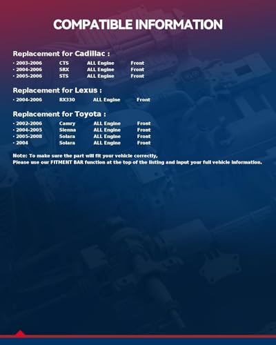Image of KAX AC Blower Motor Compatible with Toyota Camry 2002-2006,Sienna 2004-2005,Solara 2004-2008,RX330 2004-2006,CTS 2003-2006,SRX 2004-2006,STS 2005-2006 - HVAC Heater Blower Motor Replaces# 700054