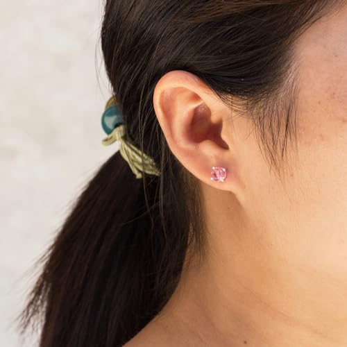 Philip Jones October (Tourmaline) Birthstone Earrings Created with Zircondia® Crystals - Image 5