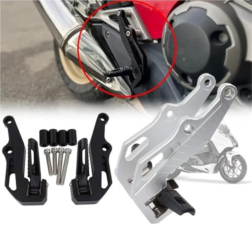 Cale pied moto noir pour NC700D et NC750D Integra