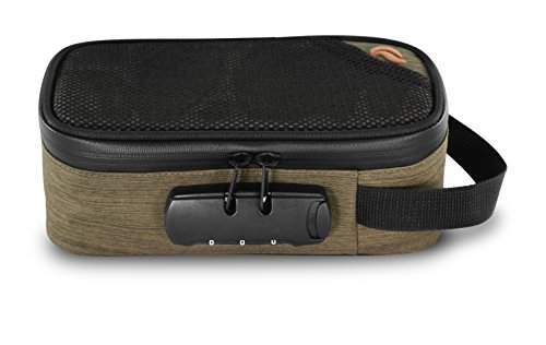 Sidekick Smell Proof Case W/Combo Lock (Olive Green) #TOP1