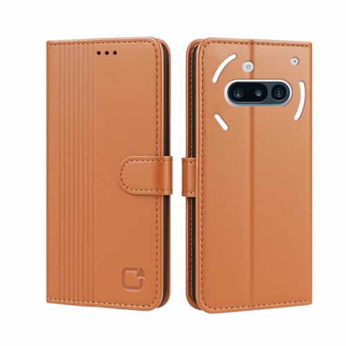 Image of AIBEX Shock Proof Flip Compatible for Nothing Phone (3a) 5G Flip Cover Leather Finish | Inside TPU with Card Pockets | Wallet Stand | Complete Protection Flip Case