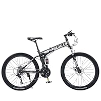 Amazon | 折りたたみ マウンテンバイク 自転車 21/24/27段変速 26