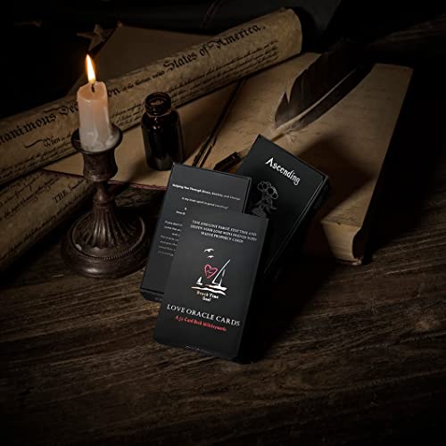 Love Oracle Cards, Twin Flame Oracle Cards， Tarot Cards For Beginners, Put Down Time, Deepen The Love With Friends With 54 Oracle Cards #TOP2