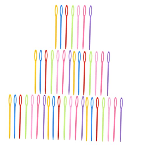 HOODANCOS Knitting Tools Set 1000pcs Plastic Yarn Needles Darning Needles for Boys and Girls Beginners