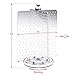 Ikee Design Acrylic Rotating 216 Pairs Earring Organizer, 4-Sided Spinning Jewelry Display Stand, Earring Holder, Perfect for Salon, Store, Clear Color